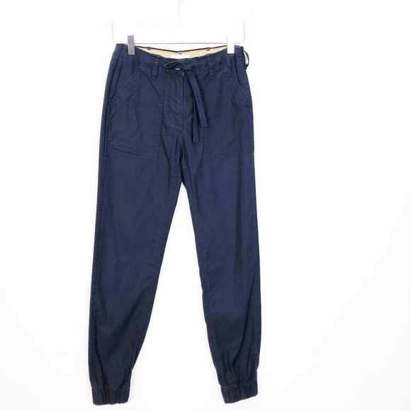 Guideboat Navy medium weight cotton jogger pant 26 - Picture 8 of 8